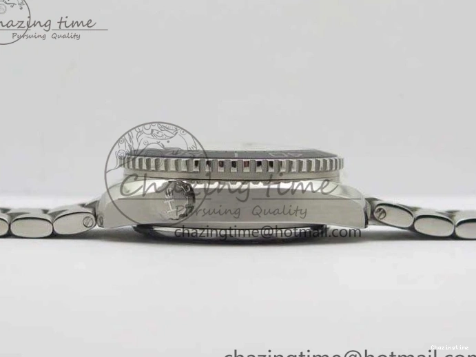 0120 FastDry Planet Ocean Master Chrono SS OM 1:1 Best Edition Black Dial On SS Bracelet A9900 V 8112